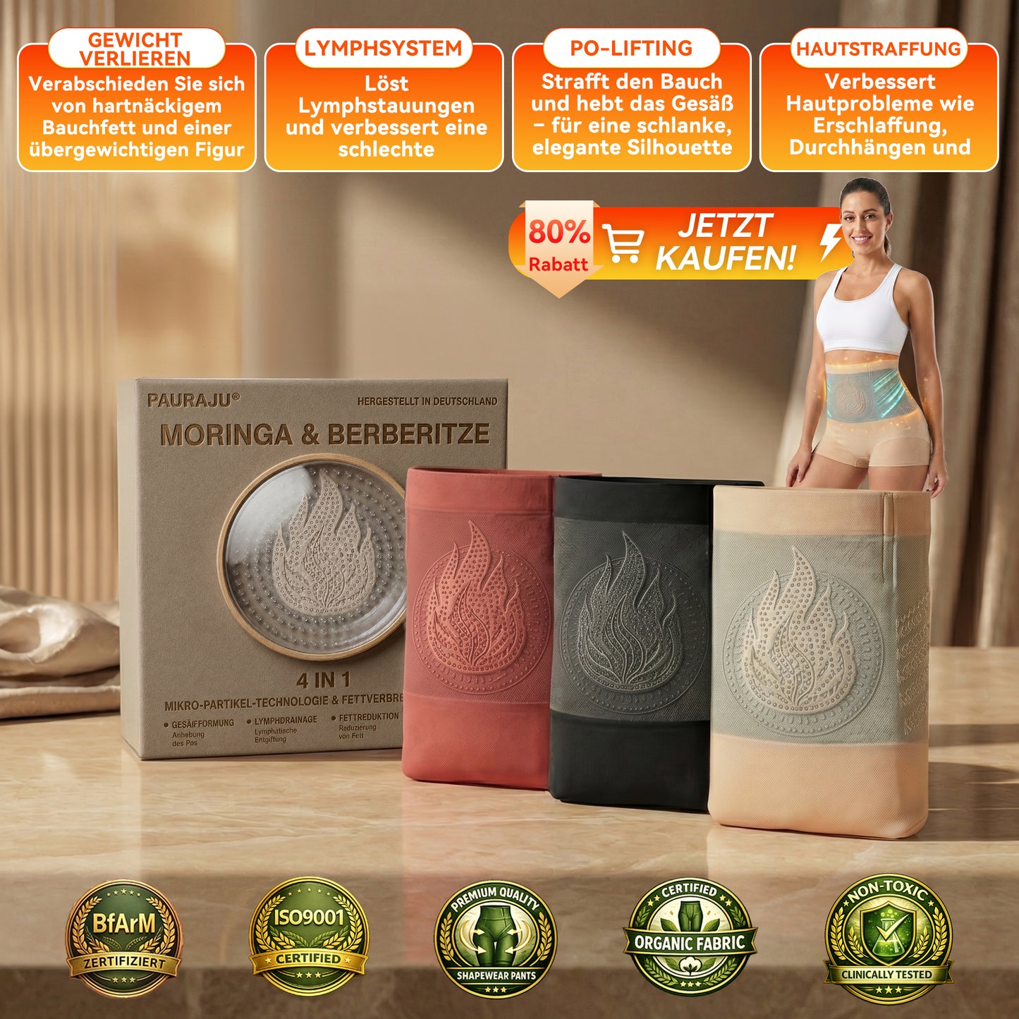 𝐎𝐟𝐟𝐢𝐜𝐢𝐚𝐥 𝐁𝐫𝐚𝐧𝐝 𝐒𝐭𝐨𝐫𝐞 |🔥 𝐏𝐀𝐔𝐑𝐀𝐉𝐔® 𝟐𝟎𝟐𝟔 𝐌𝐨𝐫𝐢𝐧𝐠Offizieller Marken-Shop | 🔥 PAURAJU® 2026 Moringa & Berberin 4‑in‑1 Mikro-Partikel Sculpting- & Fettverbrennungs-Shorts 💥𝐚 & 𝐁𝐞𝐫𝐛𝐞𝐫𝐢𝐧𝐞 𝟒𝐢𝐧𝟏 𝐌𝐢𝐜𝐫𝐨-𝐩𝐚𝐫𝐭𝐢𝐜𝐥𝐞 𝐒𝐜𝐮𝐥𝐩𝐭𝐢𝐧𝐠 & 𝐅𝐚𝐭-𝐛𝐮𝐫𝐧 𝐒𝐡𝐨𝐫𝐭💥