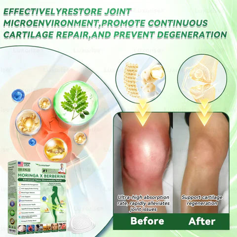 Official Store | ✨ Luxarise® Moringa & Berberine 10-IN-1 Advanced Nano Microneedle Patch ✅ Once a Day. See Visible Results in Just 7 Days.